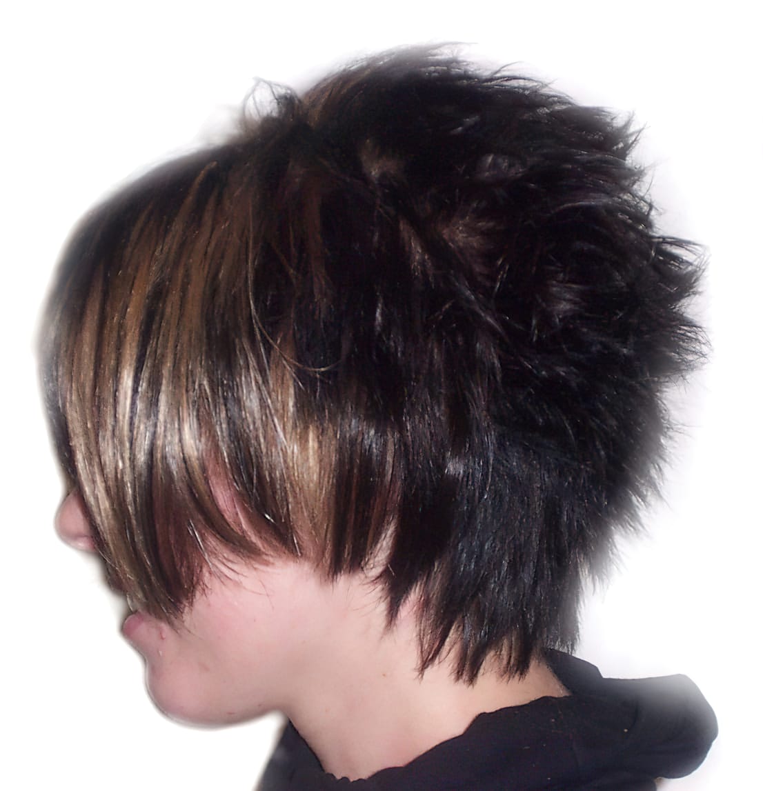 After Picture - Funky, Short and Choppy with Highlights